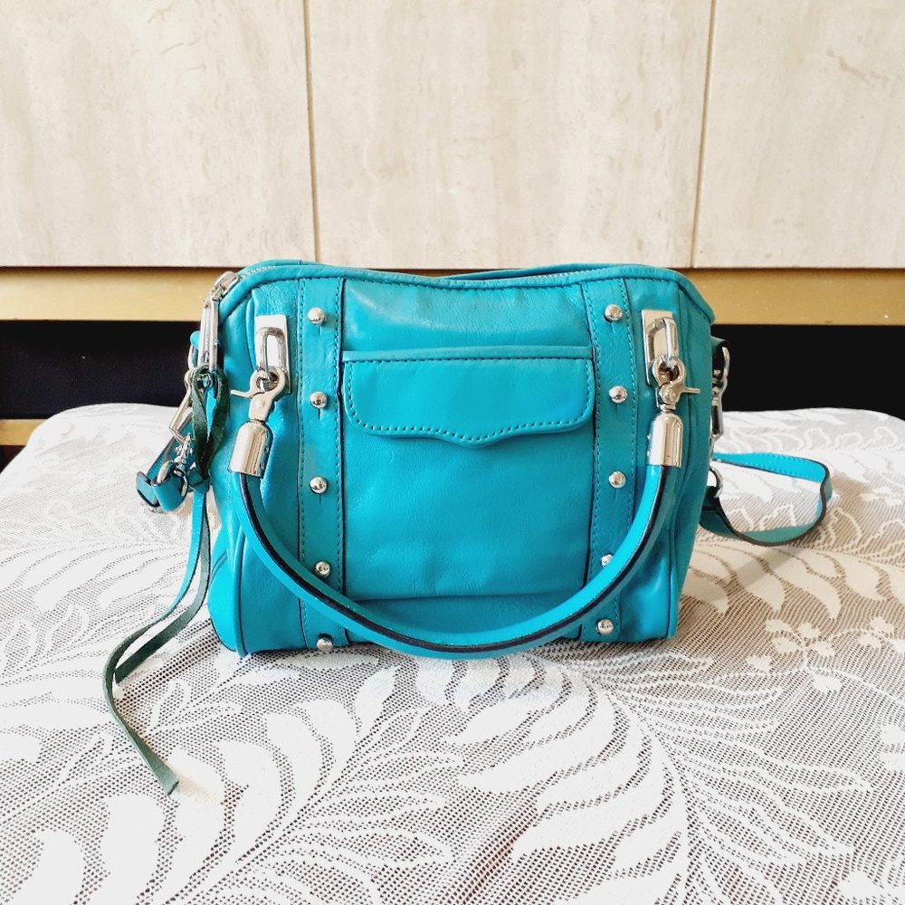 Rebecca Minkoff Blue Crossbody Bag with Adjustable Strap - Picture 4 of 15